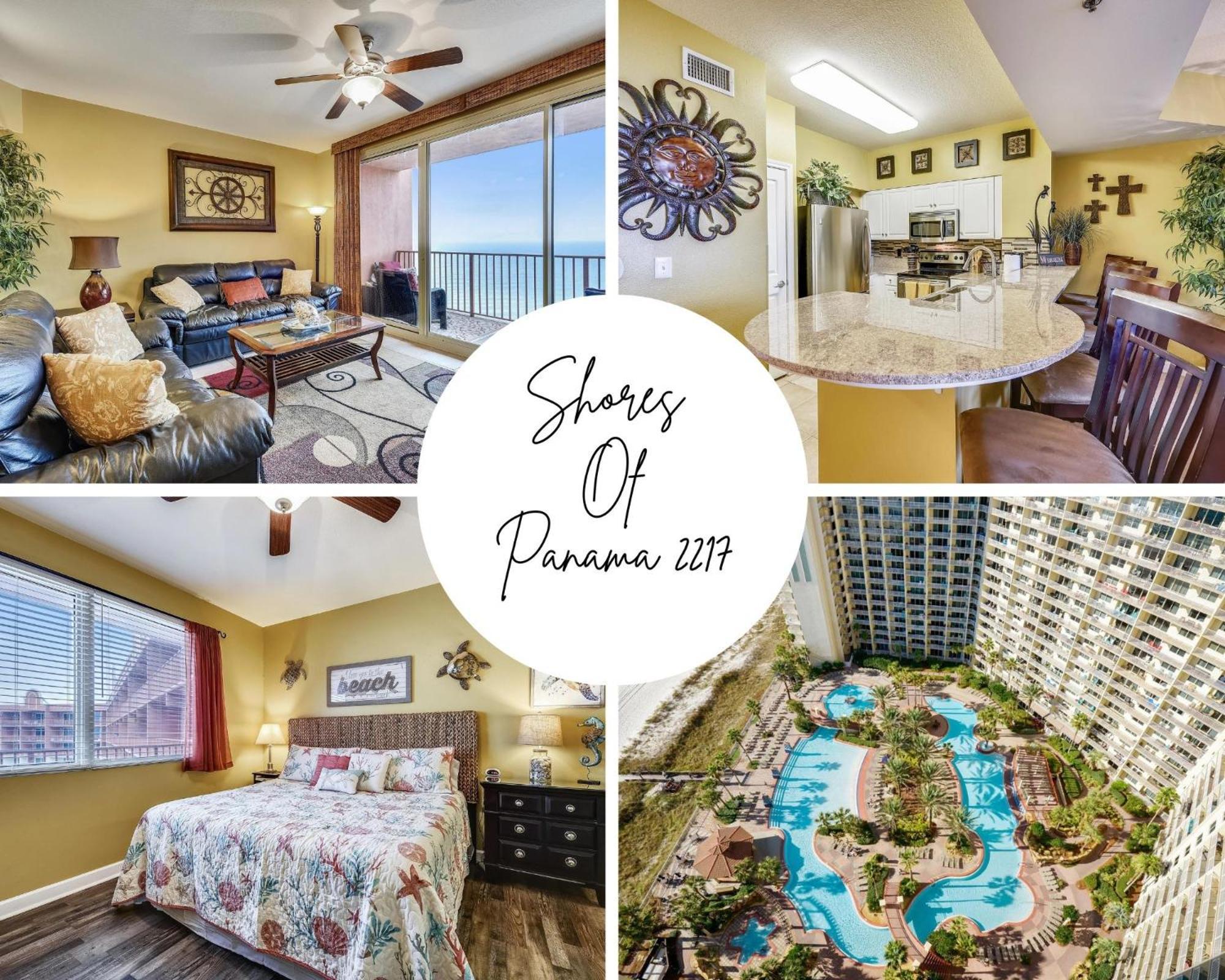 Apartment Shores Of Panama 2217- Elegantly Decorated, Sleeps 6, Free Fun! Panama City Beach
